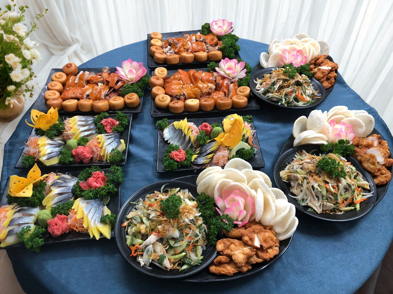 Nấu tiệc tại nhà Mỹ Vị Như Ý - Đa dạng ẩm thực Á Âu